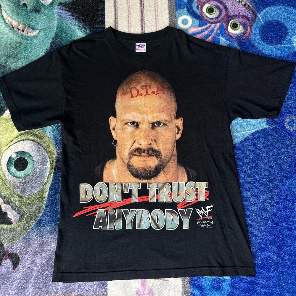 1998 WWF Stone Cold ‘Don’t Trust Anybody’ Tee